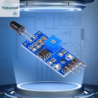 [Yobusad.th] โมดูลเซนเซอร์ตรวจจับเปลวไฟ IR 4 Pin 3.3V-5V อุปกรณ์เสริม สําหรับ Arduino DIY