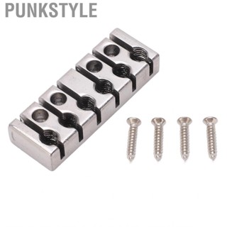 Punkstyle Metal 6 String Lock With Screws 42mm Headless Guitar Bridge Musical