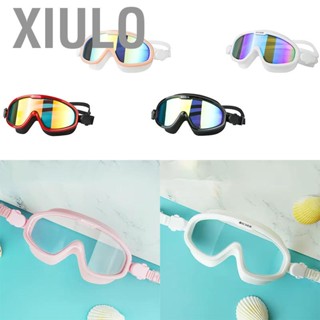 Xiulo Swimming  Antifog Leakproof Large Frame Clear Fashionable Swim for Men Women