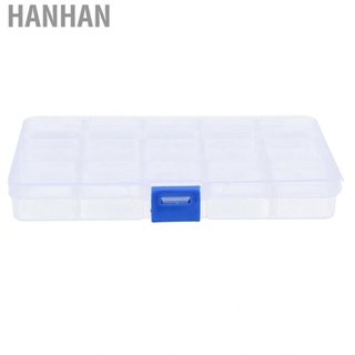 Hanhan Organizer Box Plastic Material Jewelry Storage For Beads Earrings Necklac HT