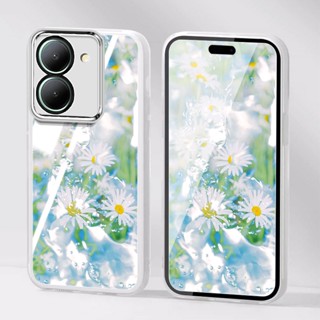 เคสโทรศัพท์ซิลิโคน แบบนิ่ม ลายท้องฟ้ากลางคืน ป้องกันกล้อง หรูหรา สําหรับ Vivo Y78 Y36 5G