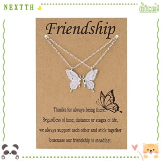 Nextth 2 ชิ้น มิตรภาพ สร้อยคอ ของขวัญเพื่อน สําหรับผู้หญิง เพื่อน เครื่องประดับที่ดีที่สุด