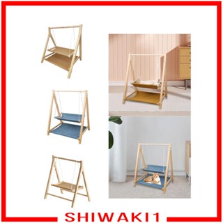 [Shiwaki1] เปลญวน ประกอบง่าย ระบายอากาศ สําหรับสัตว์เลี้ยง แมว กระต่าย
