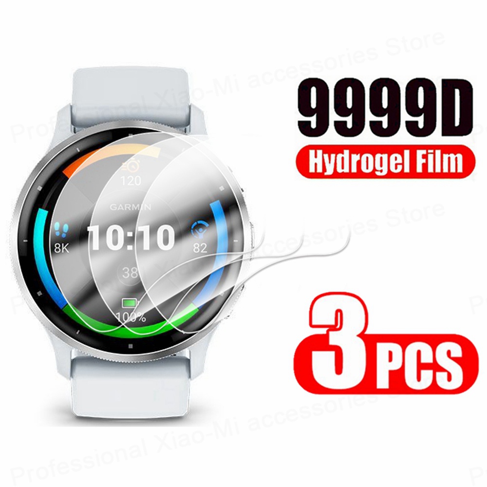 ฟิล์ม garmin venu 3 3S ฟิล์ม ฟิล์มป้องกัน ฟิลม์ใสกันรอยหน้าจอ สำหรับ garmin venu 2 2S ฟิล์มป้องกัน ฟ