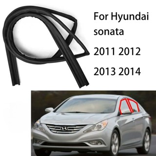 Xinfan ยางช่องประตูรถยนต์ สําหรับ Hyundai sonata 2011 2012 2013 2014 1 ชิ้น