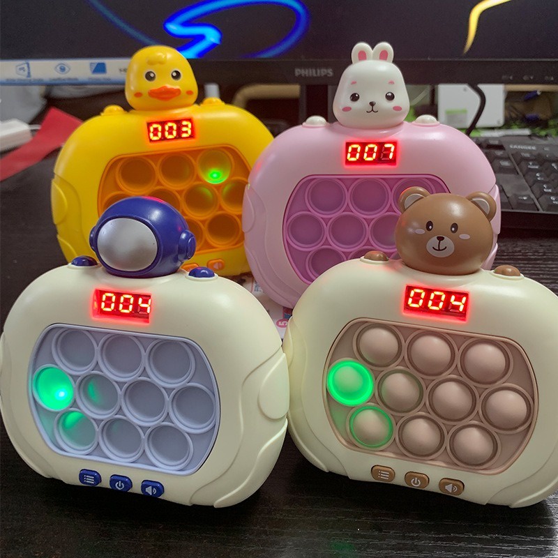 เกมคอนโซลป๊อปไลท์ 999 ระดับ พร้อมหน้าจอ LED ของเล่นคริสมาสต์ สําหรับเด็ก และผู้ใหญ่