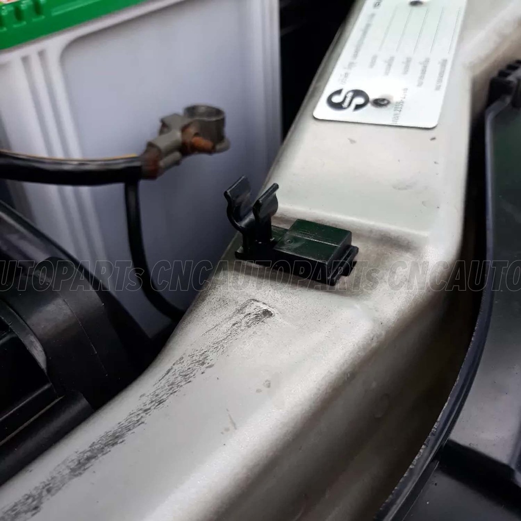 (ของแท้ศูนย์) ตัวยึดเหล็กค้ำฝากระโปรงหน้า ISUZU D-MAX ปี 2003-2019,MU-7,MU-X กิ้บล็อคเหล็กค้ำฝาหน้า รหัส 8-97301356-0