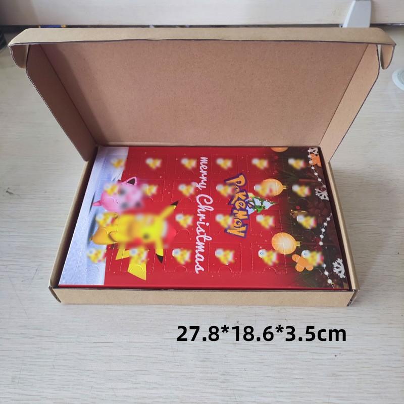 กล่องสุ่ม โปเกม่อน โปเกม่อน ของขวัญคริสต์มาส 24 ชิ้น รูปที่ 3