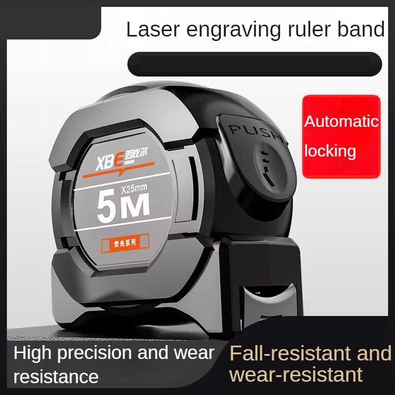 COD ใช้ 10 ปีไม่เสีย ตลับเมตร ข้อผิดพลาด 0.0001 มม การวัดที่แม่นยํา ไม่บาดมือ ทนต่อการตกหล่น ตลับเมตร 10mแท้ ตลับเมตร - รูปที่ 4