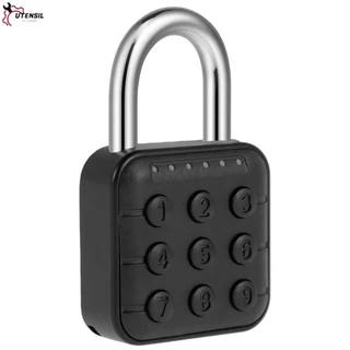 กุญแจล็อครหัสผ่านดิจิทัล 6 หลัก เพื่อความปลอดภัย Digital Padlock