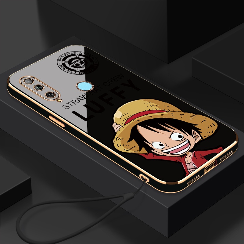 เคส Huawei Y6P Huawei y6 2019 y6s y6 prime Huawei y6 pro 2019 เคสโทรศัพท์ LUFFY ซิลิโคน สวย ส่งเชือก