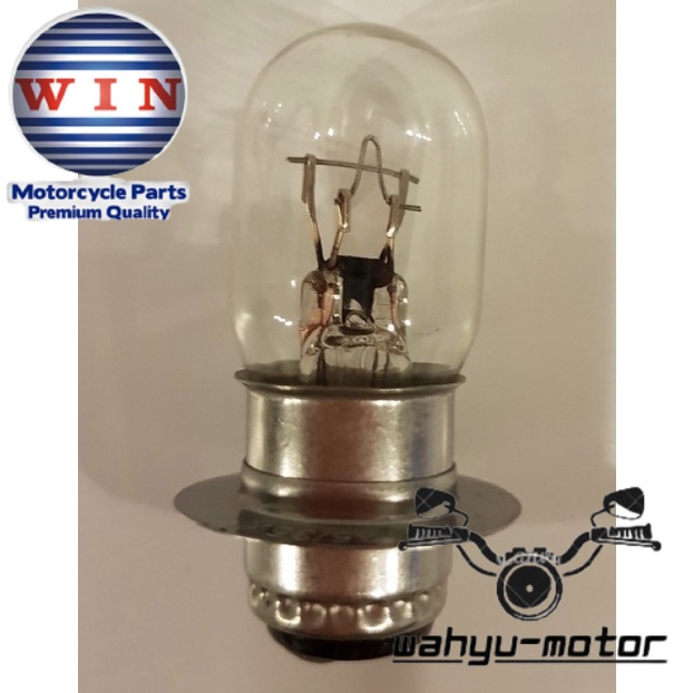 Wm - หลอดไฟหน้ารถจักรยานยนต์ 12V 25W / 35W WIN