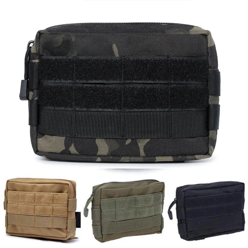 Luc Molle กระเป๋าคาดเอว EDC ใส่โทรศัพท์มือถือ ขนาด 6.5 นิ้ว อุปกรณ์เสริม สําหรับผู้ชาย ตั้งแคมป์ กลางแจ้ง
