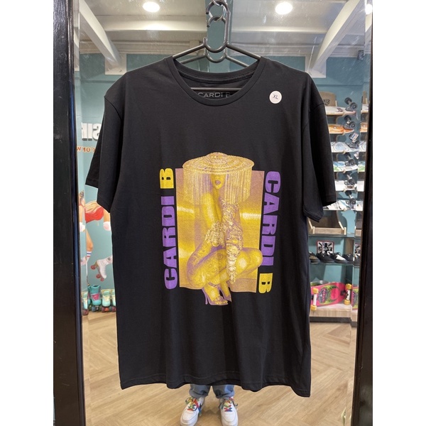 อ่อนนุ่ม 6 เสื้อวง CARDI B Brand t-shirt