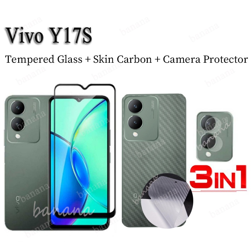 ฟิล์มกระจกนิรภัยกันรอยเลนส์กล้อง สําหรับ Vivo Y17s Y 17s Vivo Y27 Y36 Y35 Y22s Y33s Y21T Y16 Y15s Y15A Y12s Y12A Y02 Y02t Y02A Y02s Y01