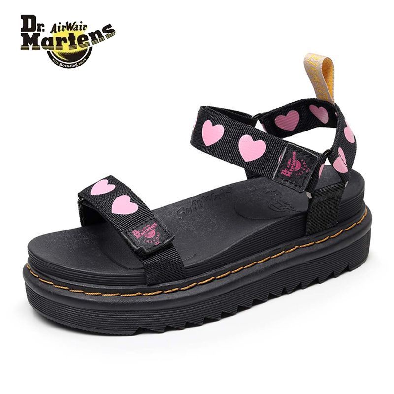 Dr. martens Ladies Sandals Martin รองเท้าแฟชั่นรองเท้าโรมันรองเท้าลําลองสุภาพสตรี