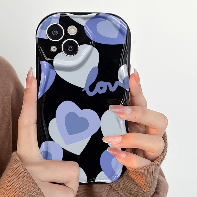 คลื่น เเคสโทรศัพท์ For Vivo Y21A Y17S Y21S Y21 Y17 Y15 Y12 Y22 Y11 Y30 Y20A Y15S Y15A Y35 Y22S Y02 Y02S