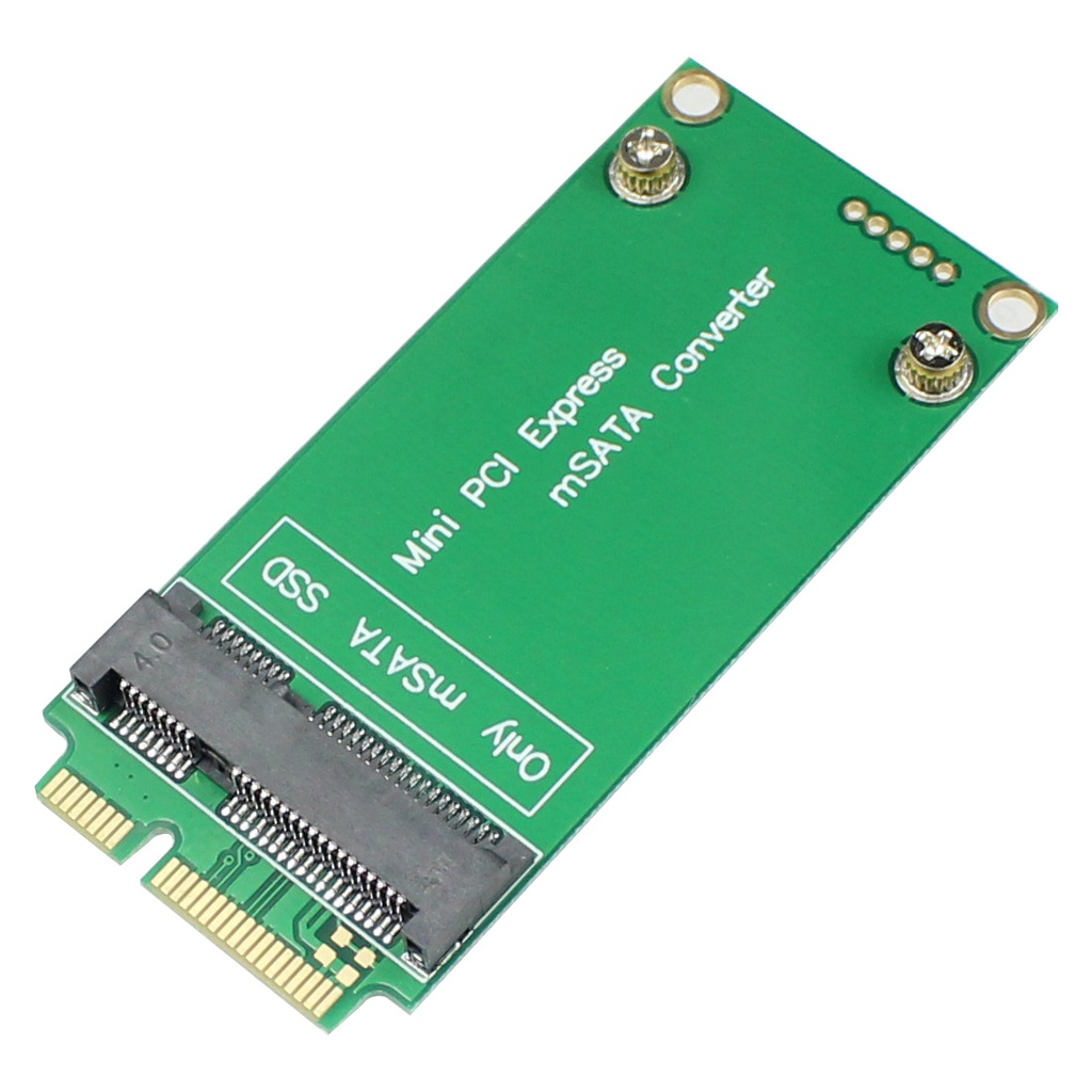 JMT 3x5 ซม.mSATA อะแดปเตอร์ Mini PCI-e SATA SSD อะแดปเตอร์แปลงสําหรับ Asus Eee PC 1000 S101 900 901 