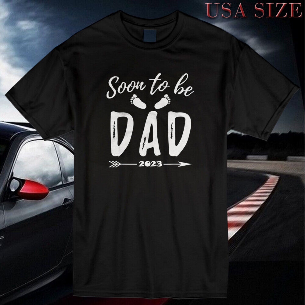 Soon To Be Daddy เสื้อยืดผ้าฝ้ายแท้สําหรับผู้ชาย