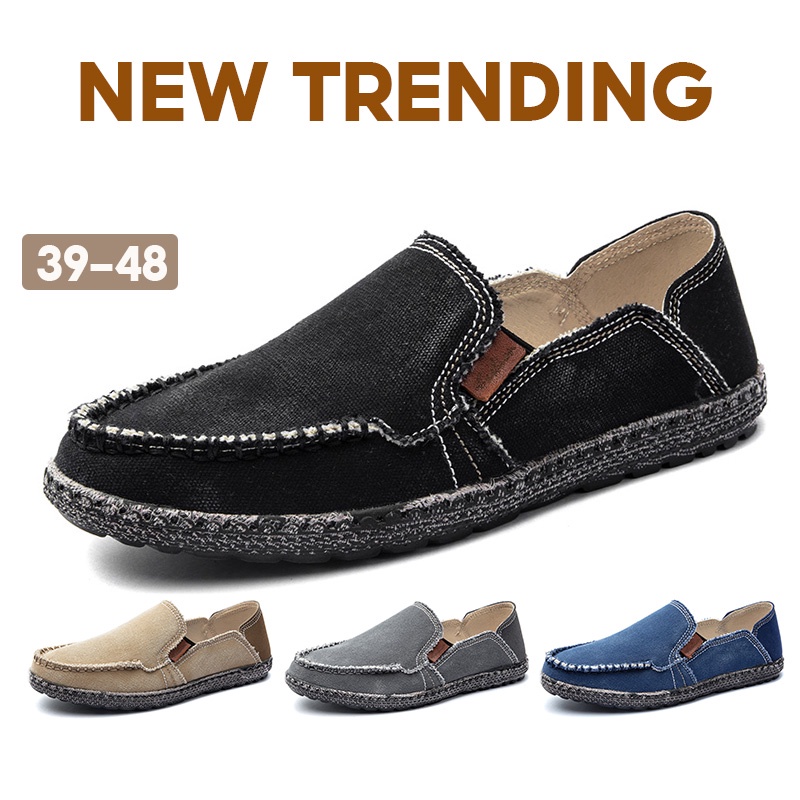 Hey Dude รองเท้าผ้าใบ Loafer super-comfy ใหม่สําหรับผู้ชาย size39-48
