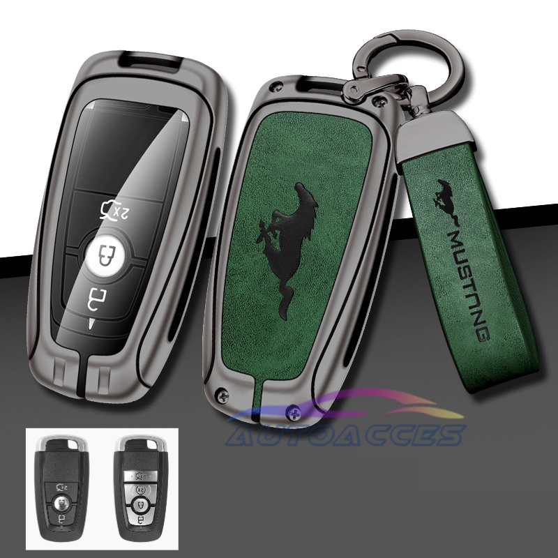 เคสกุญแจรีโมทรถยนต์ สําหรับ Ford Mustang Ranger Sprot 2023 Ranger Raptor 150 Everest Fx4 Max Wildtra