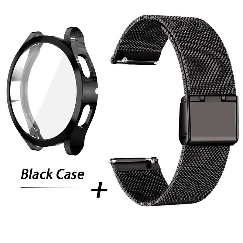 สายรัดสําหรับ Samsung Galaxy Watch 7 6 5 4 40 มม.44 มม.ป้องกันสร้อยข้อมือโลหะ Galaxy Watch 6 สายรัดข้อมือ smart watch อุปกรณ์เสริม