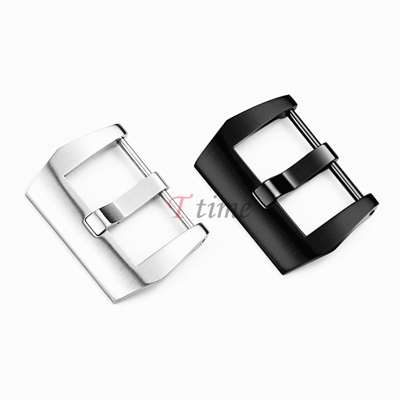 หัวเข็มขัดเหล็กสเตนเลส 316L 18 มม. 20 มม. 22 มม. 24 มม. 26 มม. พร้อมโลโก้ สําหรับ Panerai