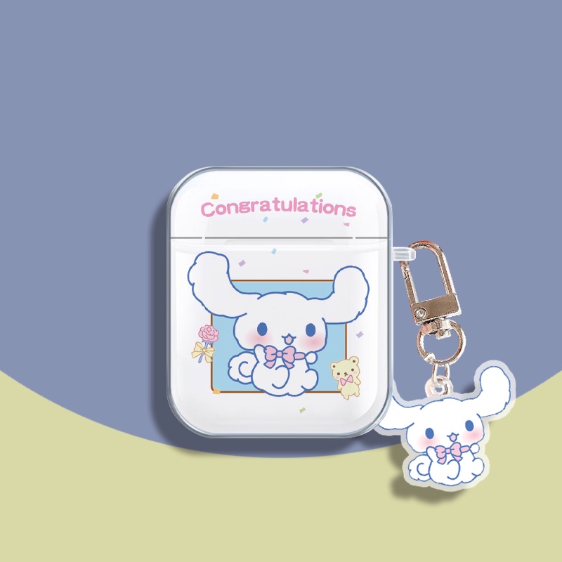 Cio สําหรับ QPLUS TWS BT12 เคส Caseเคสหูฟัง แบบใส พิมพ์ลายหัวใจน่ารัก สําหรับ QPLUS TWS BT12