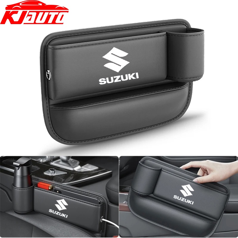 Suzuki กระเป๋าหนัง PU เก็บอุปกรณ์ติดตั้งเบาะรถยนต์ สําหรับ Swift XL7 vitara Jimny SX4 S-Cross Ciaz ERTIGA Celerio