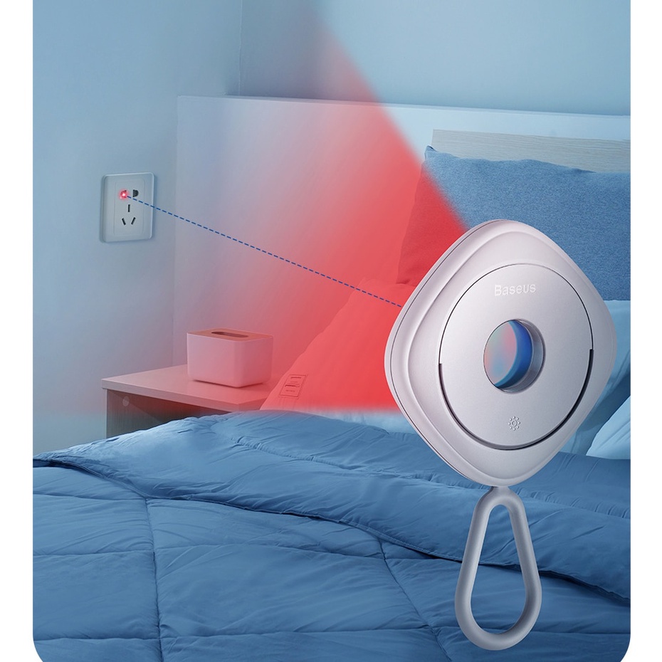 Baseus เครื่องตรวจจับกล้องแอบมอง อินฟราเรด แบบพกพา ป้องกันการแอบมอง สําหรับห้องล็อกเกอร์ โรงแรม ห้องน้ําสาธารณะ