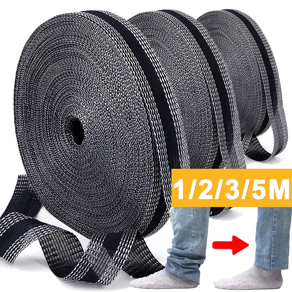 เทปกาวในตัว ยาว 5 ม. สําหรับรีดติดขอบกางเกงยีน เสื้อผ้า DIY