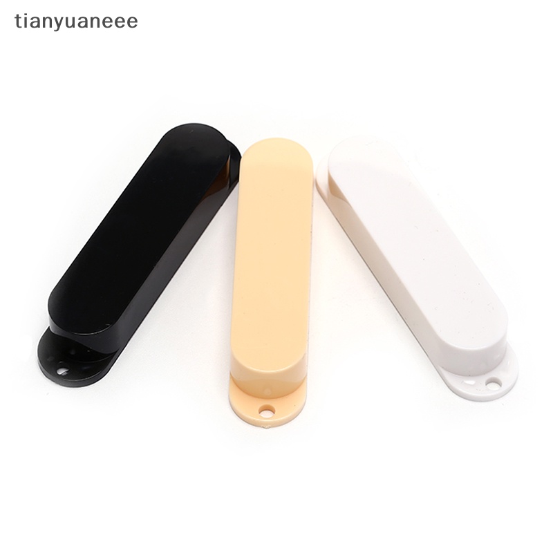 Tianyuaneee ฝาครอบปิ๊กอัพ คอยล์เดี่ยว พลาสติก สําหรับกีตาร์ไฟฟ้า 3 ชิ้น