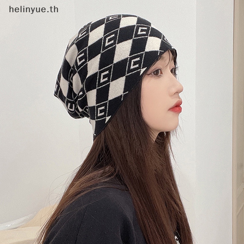 Helinyue ผ้าพันคอ แบบคล้องคอ ให้ความอบอุ่น กันความหนาว อเนกประสงค์ แฟชั่นฤดูใบไม้ร่วง และฤดูหนาว สําหรับผู้หญิง