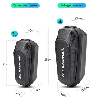 Newboler กระเป๋าจักรยานไฟฟ้า แบบแข็ง กันน้ํา ปลดเร็ว 3 ลิตร 5 ลิตร
