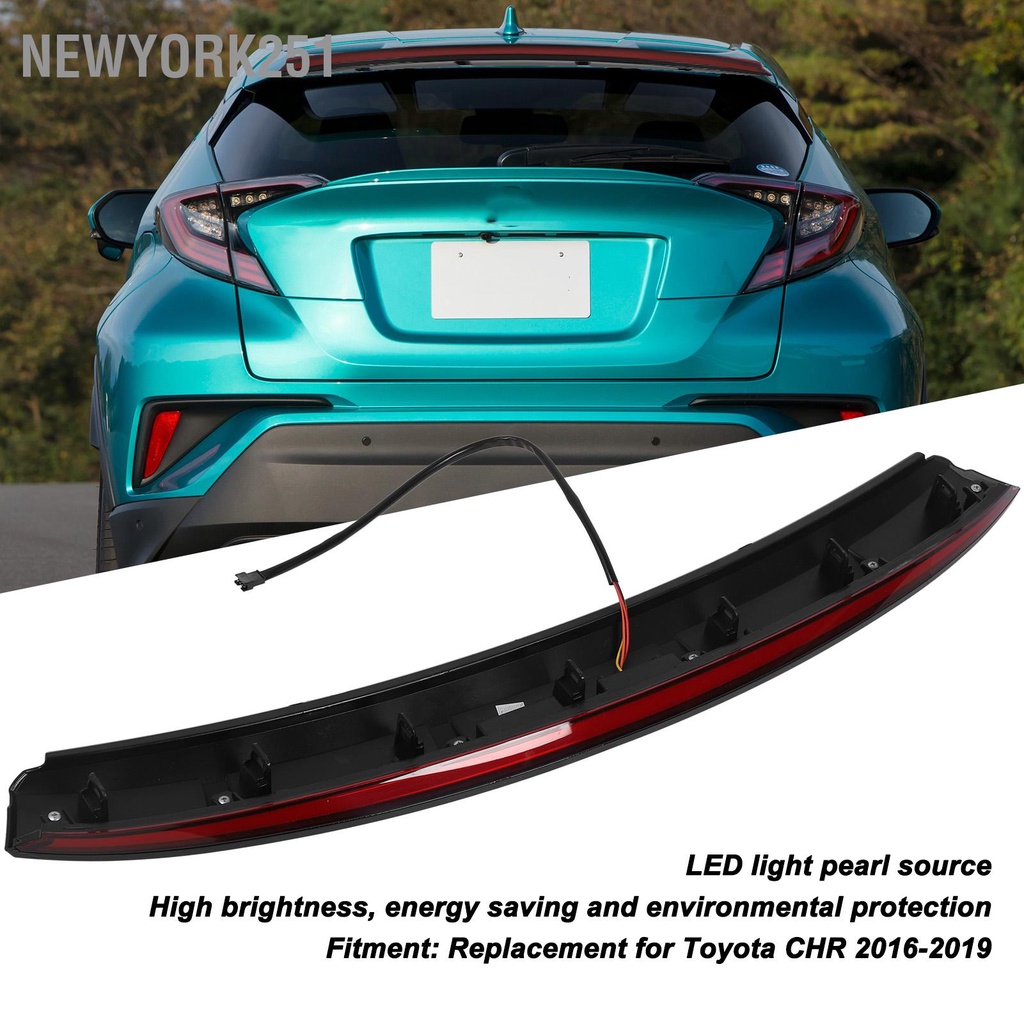 Newyork251 ไฟท้าย LED ไฟเบรค Reflector ไฟเตือนไฟเลี้ยวหมอกโคมไฟสำหรับ Toyota CHR 2016 ถึง 2019