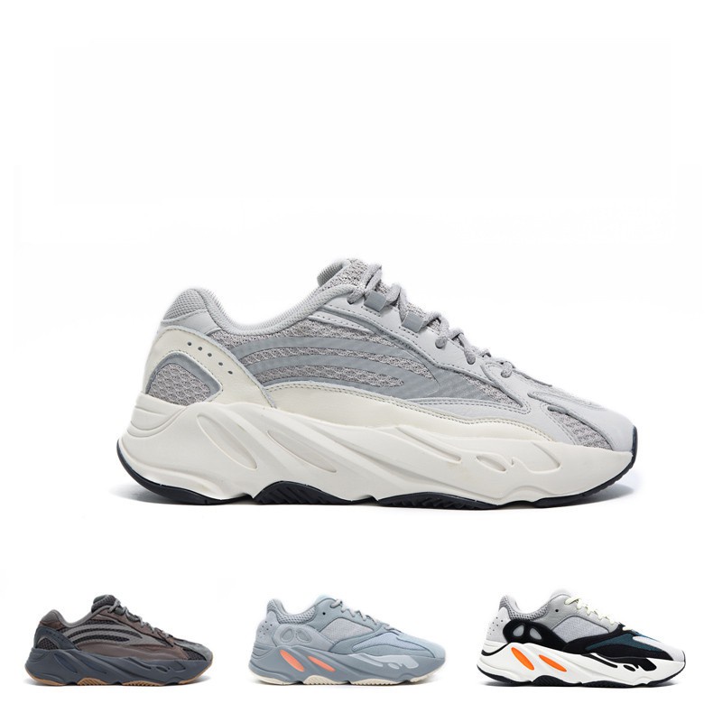 Yeezy700 V2 Wave Geode Black Soul Volcanic Ash Clunky Shoes Casual Men's and Women's Shoes