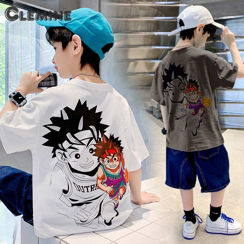 Clemineเสื้อยืดแขนสั้น พิมพ์ลายการ์ตูน สําหรับเด็กผู้ชาย