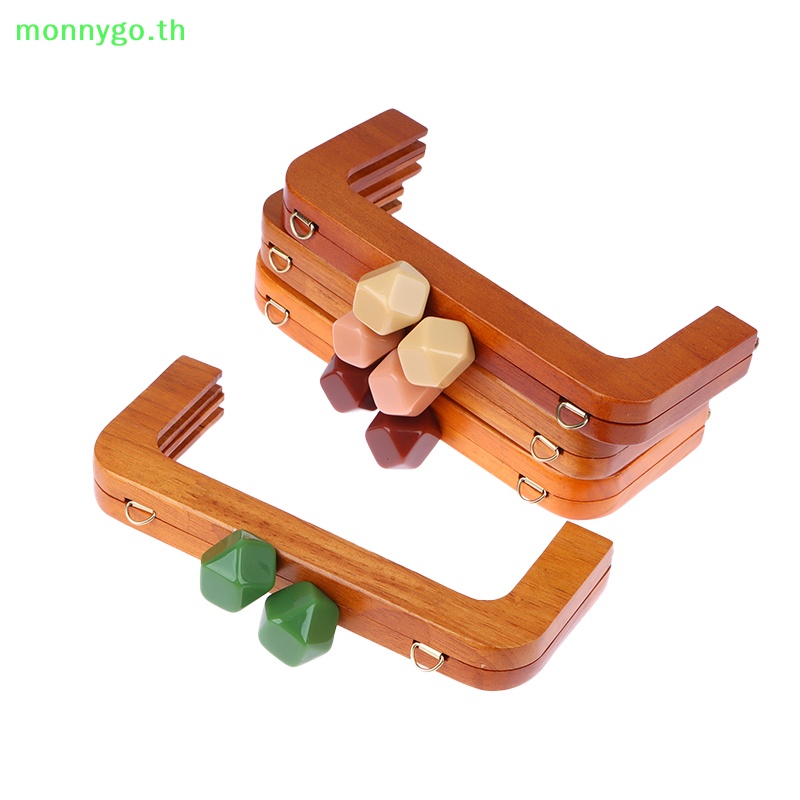 Monnygo 1PC 20 ซม.เรซิ่น Big Kiss Clasp วัสดุไม้กระเป๋ากรอบสกรูภายในไม้กระเป๋ากรอบกระเป๋า TH