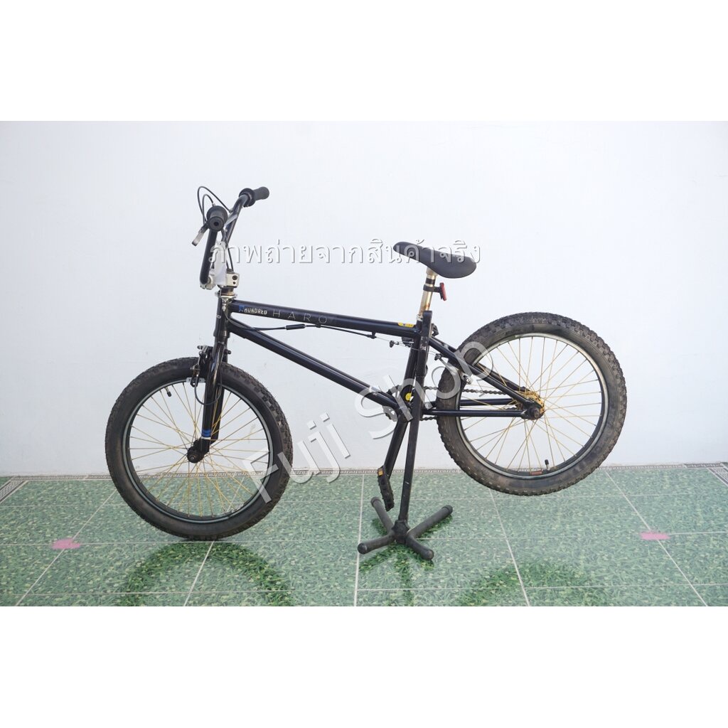 จักรยาน BMX ญี่ปุ่น - ล้อ 20 นิ้ว - ไม่มีเกียร์ - Haro 3 Hundred - สีดำ [จักรยานมือสอง]