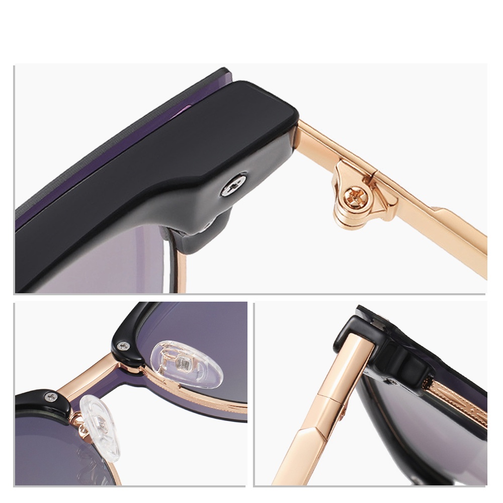 แว่นกันแดดโพลาไรซ์แม่เหล็กสําหรับผู้ชายผู้หญิง 2 ใน 1 คลิปบนแว่นกันแดด - รูปที่ 3