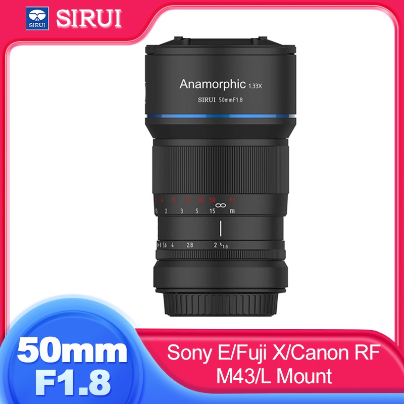 Sirui 50mm F1.8 1.33x APS-C S35 เลนส์อนาโมโรฟิก สําหรับ Sony E M43 Fuji XF Canon EOS R RF L
