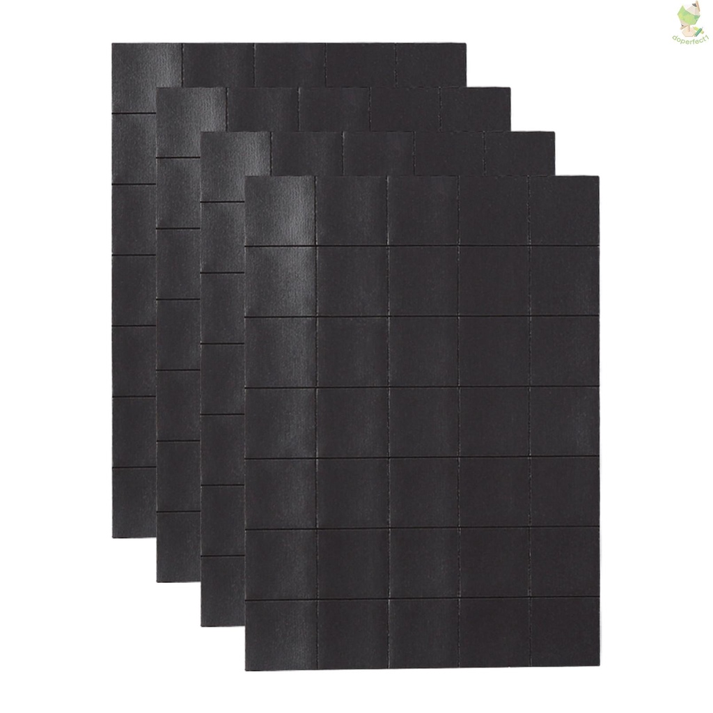 เทปแม่เหล็ก ทรงสี่เหลี่ยม มีกาวในตัว 140 ชิ้น (อย่างละ 15x15x0.5 มม.) บน 4 แผ่น พร้อมกาวสํารอง สําหรับงานหัตถกรรม รูปภาพ ตารางธุรกิจ OFIC 103