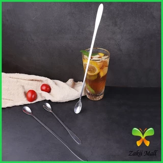 ZM. ช้อนผสมด้ามยาว ช้อนกาแฟสแตนเลส 19cm / 22cm / 26cm ซมstainless steel stirring spoon