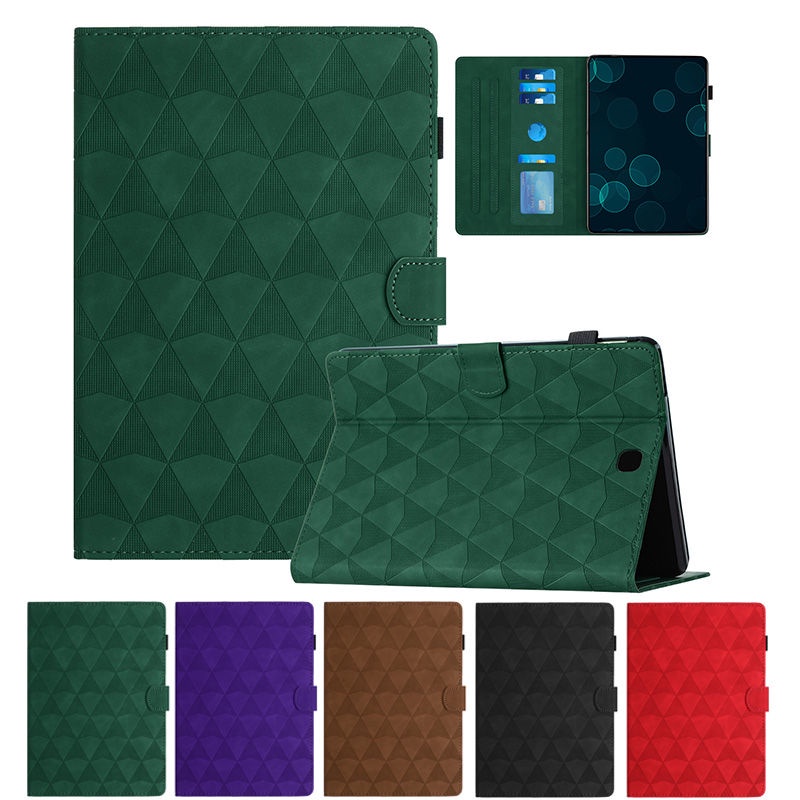 Sm-p355 เคสแท็บเล็ต TPU หนัง PU นิ่ม พร้อมขาตั้ง สําหรับ Samsung Galaxy Tab A 8.0 2015 Case SM-T350 