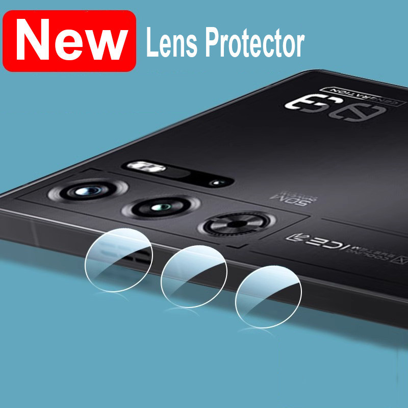 กระจกนิรภัยเลนส์กล้อง HD ป้องกันรอยขีดข่วน สําหรับ Nubia Red Magic 9 8 8S Pro