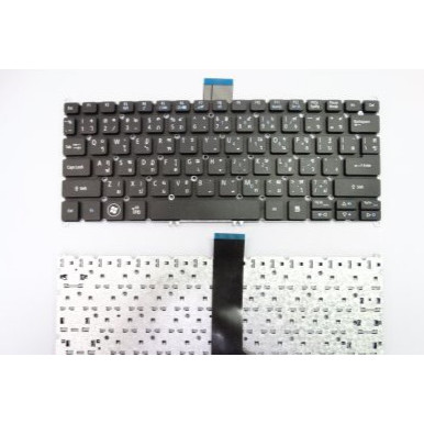 แป้นพิมพ์ คีย์บอร์ดโน๊ตบุ๊ค ACER V5-122 Black Laptop Keyboard