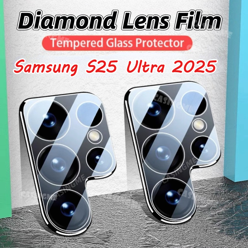 SAMSUNG สําหรับsamsung S25 Ultra 2025 3Dกล้องเลนส์ProtectorสําหรับSamsung Galaxy S25Ultra S25 25S Sa