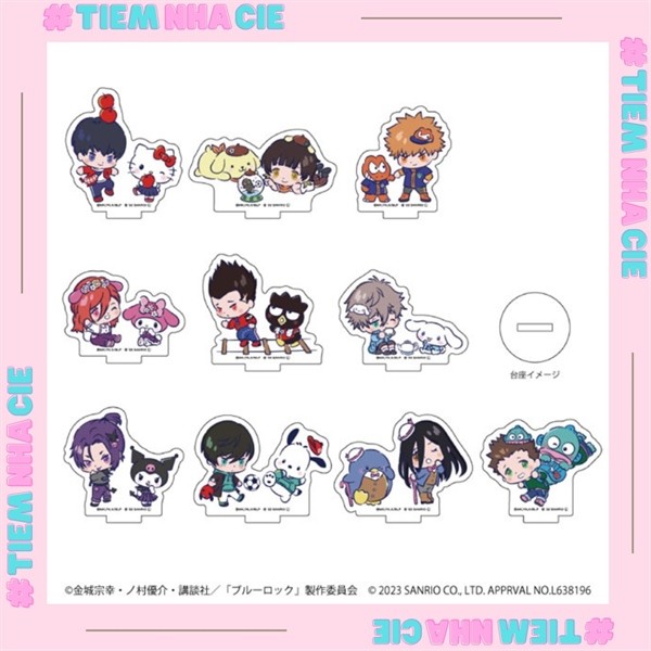 SANRIO [Cies Shop] [AVAILABLE] STANDEE DIGNITY BLUE LOCK Striker NO. 1 ซานริโอ
