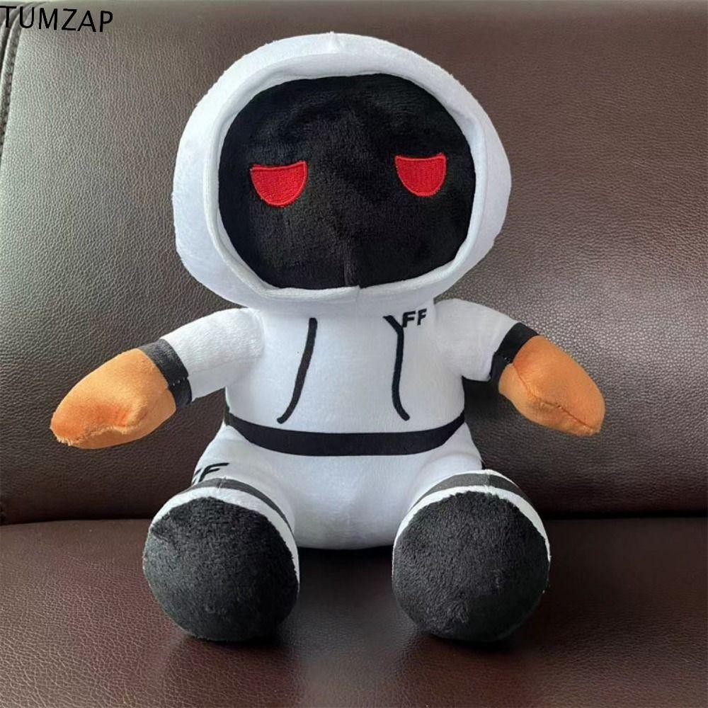 Tumzap Foltyn Family Plush Toy, อะนิเมะตุ๊กตาสัตว์ Foltyn ตุ๊กตาตุ๊กตา, Ins Roblox เกมน่ารักสีขาวเสื