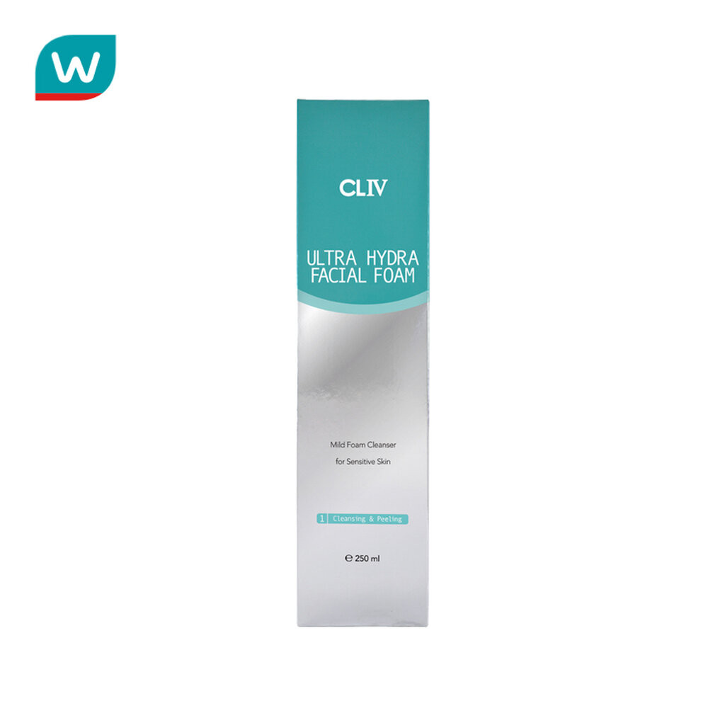 CLIV ซีแอลโฟร์ อัลตร้า ไฮดร้า เฟเชียล โฟม 250มล.